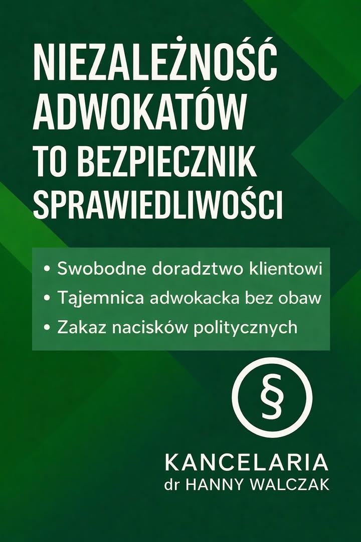 Dlaczego niezależność adwokatów jest niezbędna do prawidłowego sprawowania wymiaru sprawiedliwości Niezależność adwokata…