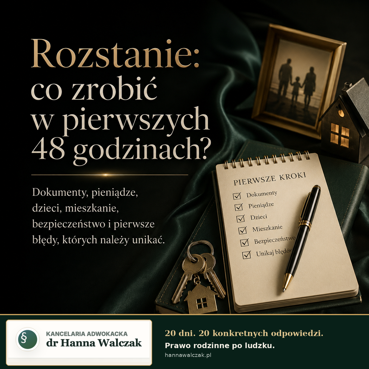 Rozstanie: co zrobić w pierwszych 48 godzinach?