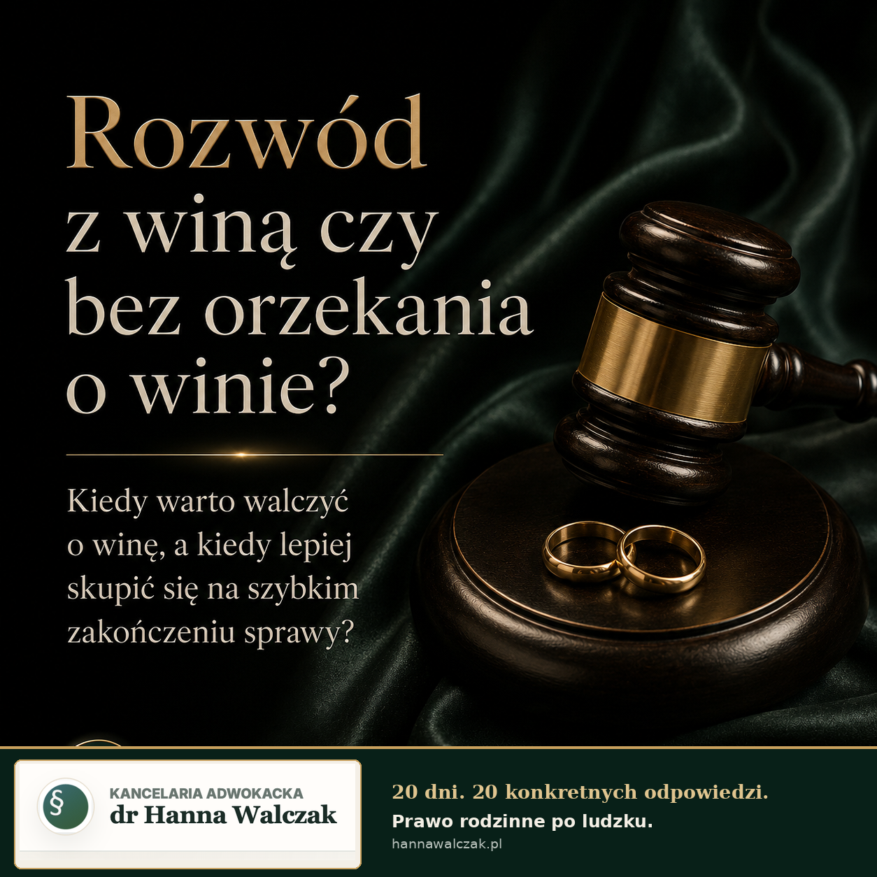 Rozwód z winą czy bez orzekania o winie?
