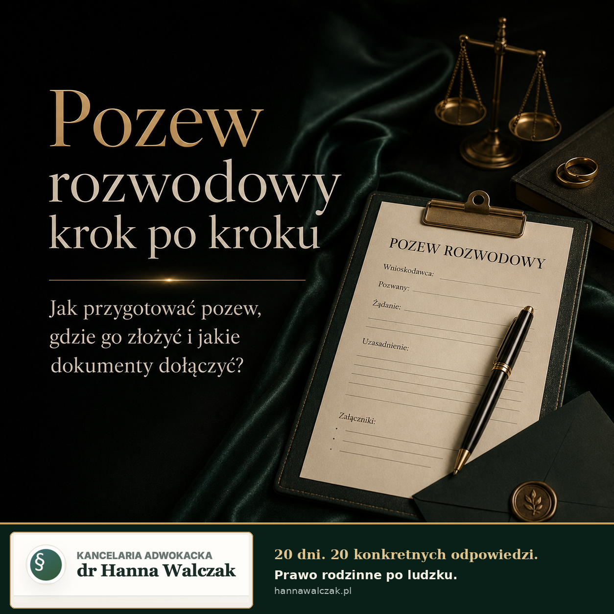 Pozew rozwodowy krok po kroku