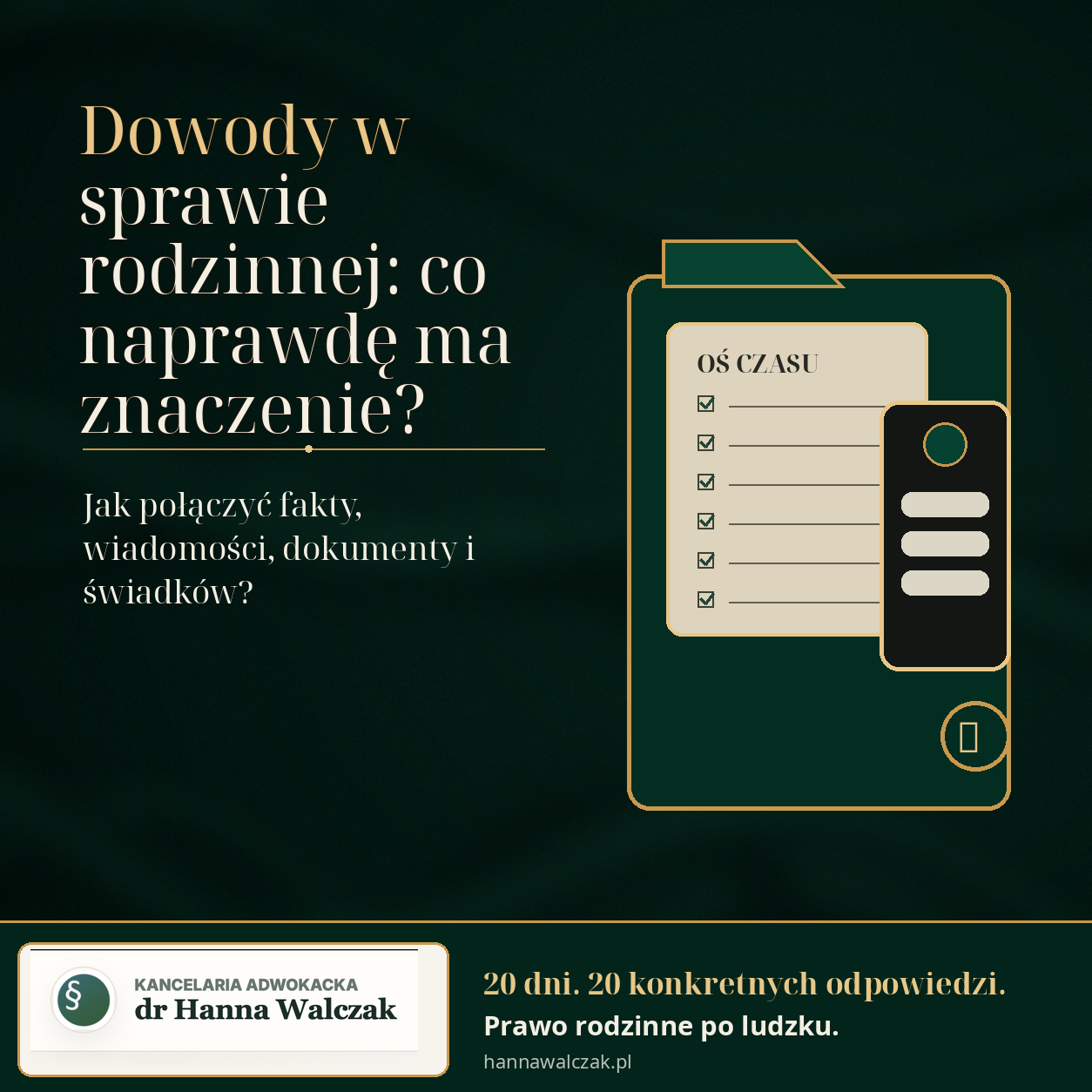 Dowody w sprawie rodzinnej: co naprawdę ma znaczenie?