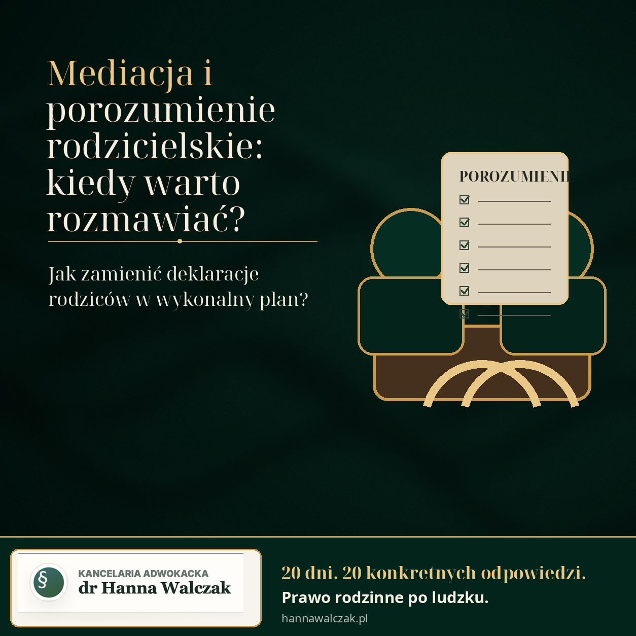 Mediacja i porozumienie rodzicielskie: kiedy warto rozmawiać?