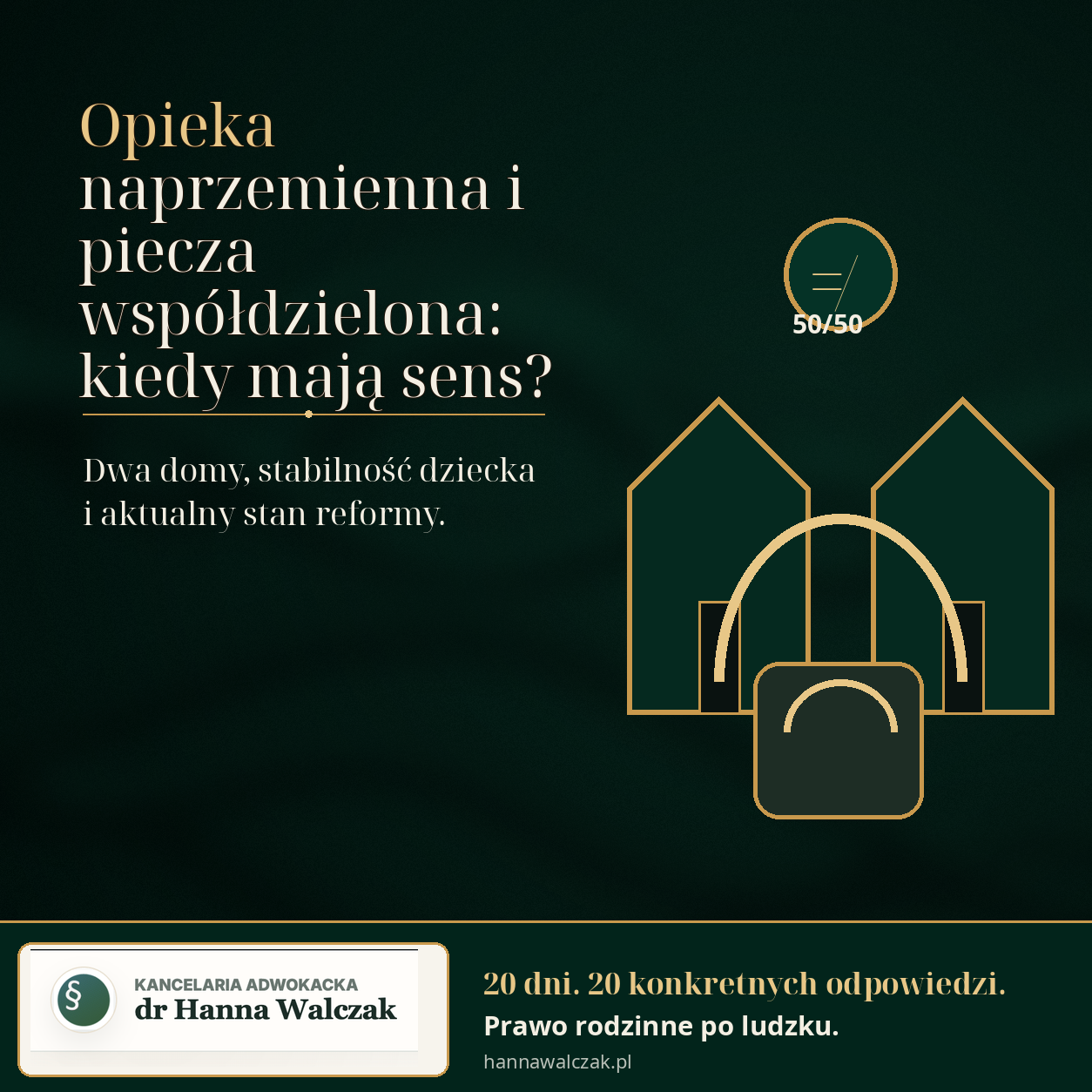 Opieka naprzemienna i piecza współdzielona: kiedy mają sens?
